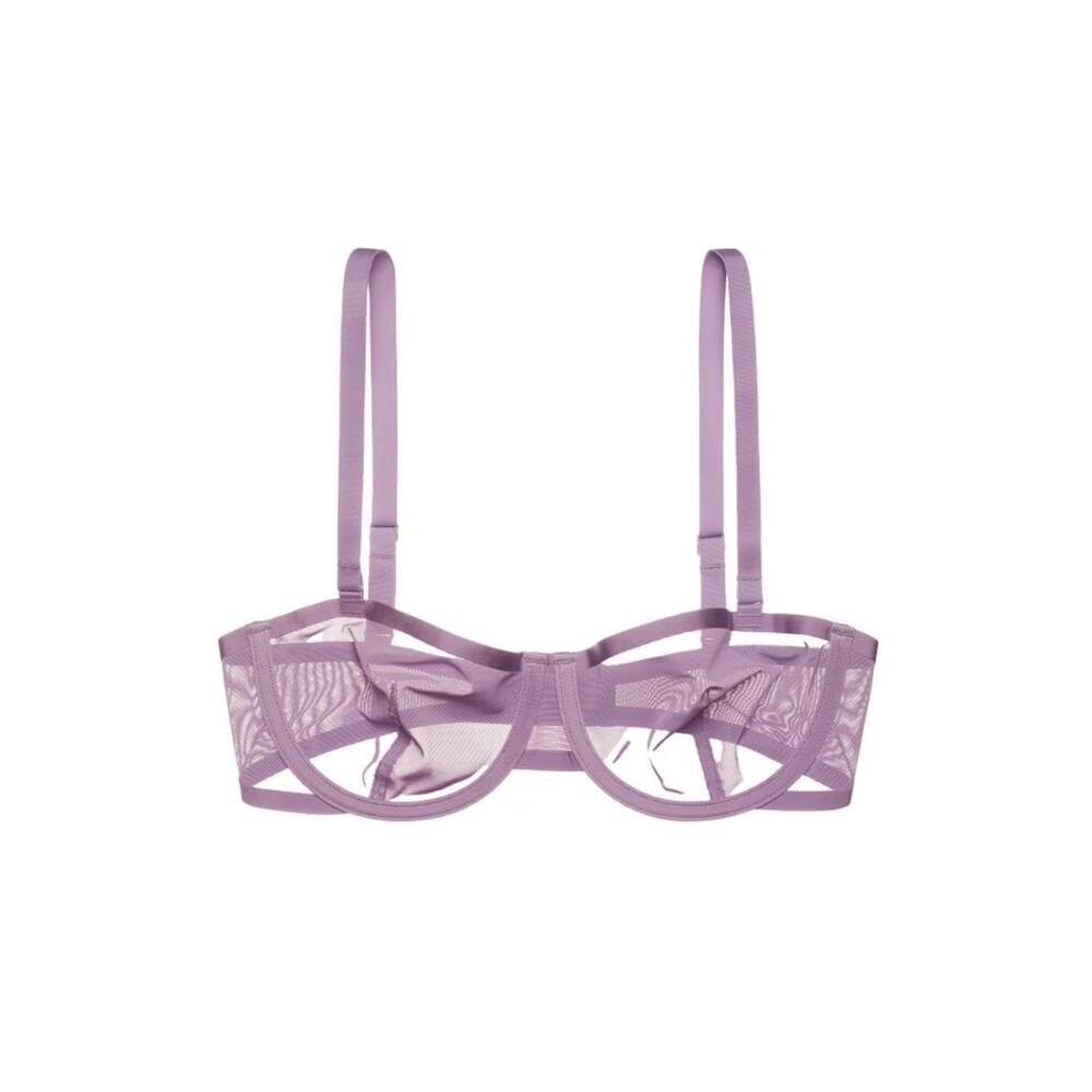 NWOT CUUP 32H The Balconette - Mesh - Amethyst